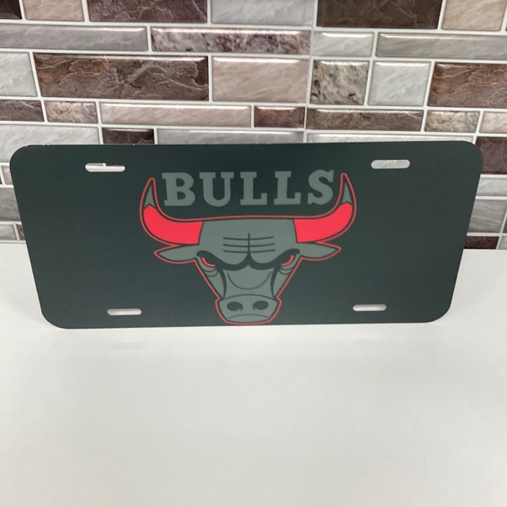 Chicago Bulls License Plate